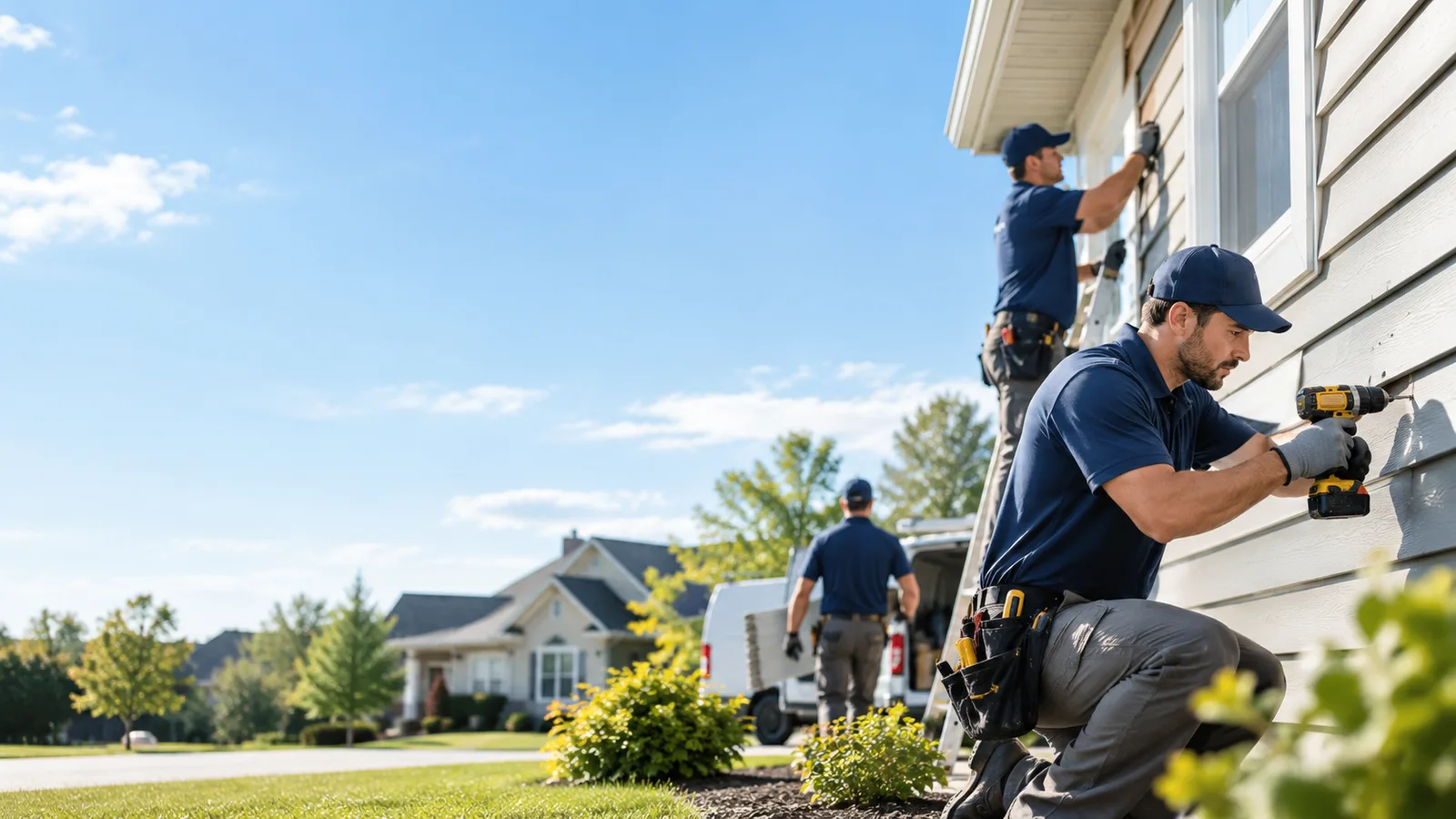 Cracked Siding Repair in Warfield, VA